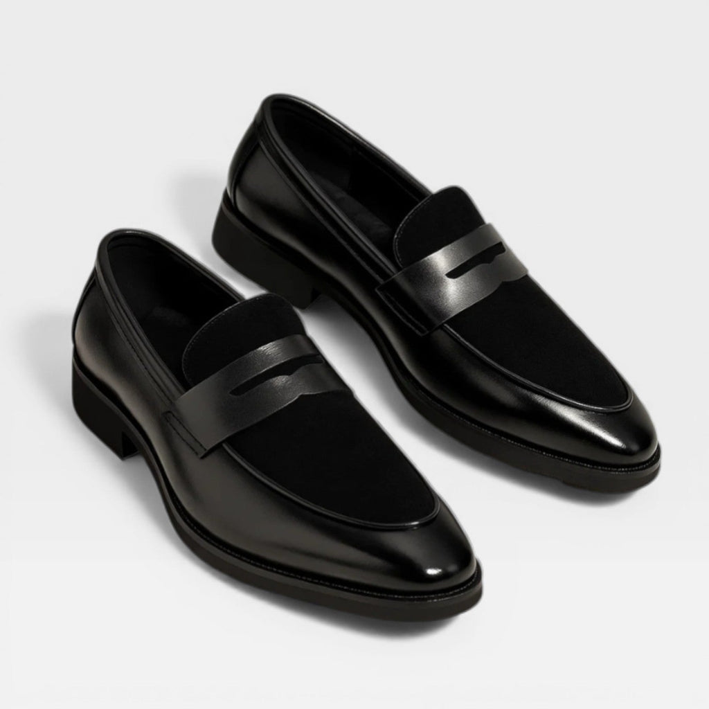 Herren Leder Penny Loafer für Smart Casual Wear