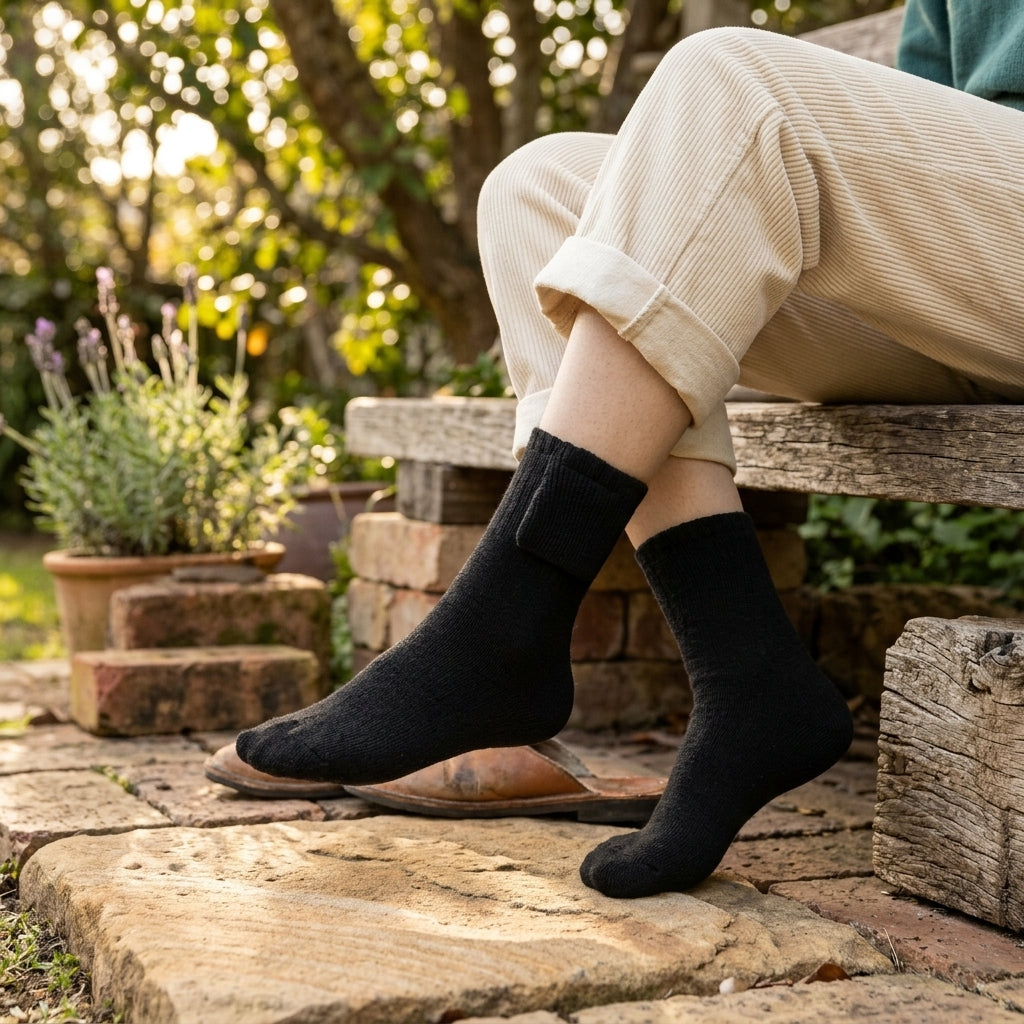 Herren USB-beheizte Thermosocken