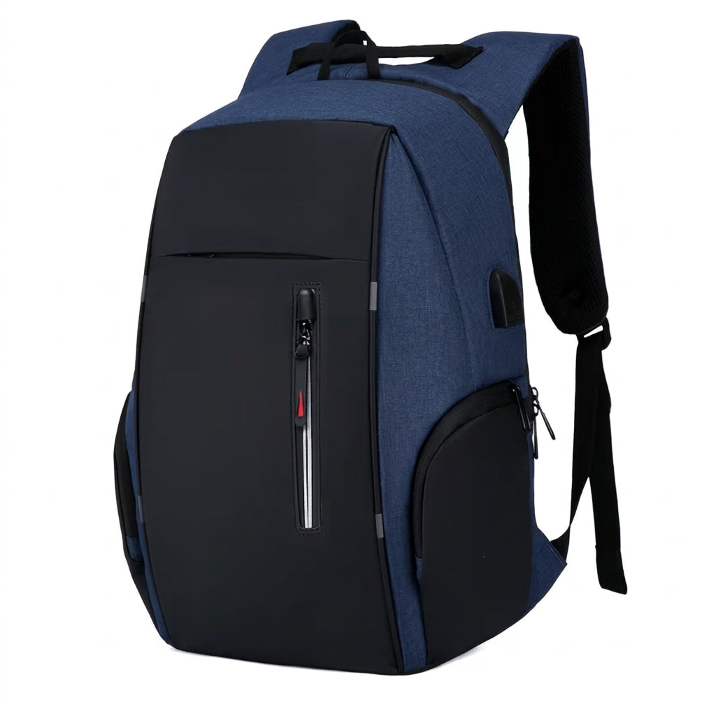 Herren Praktischer Laptop-Rucksack mit USB-Anschluss