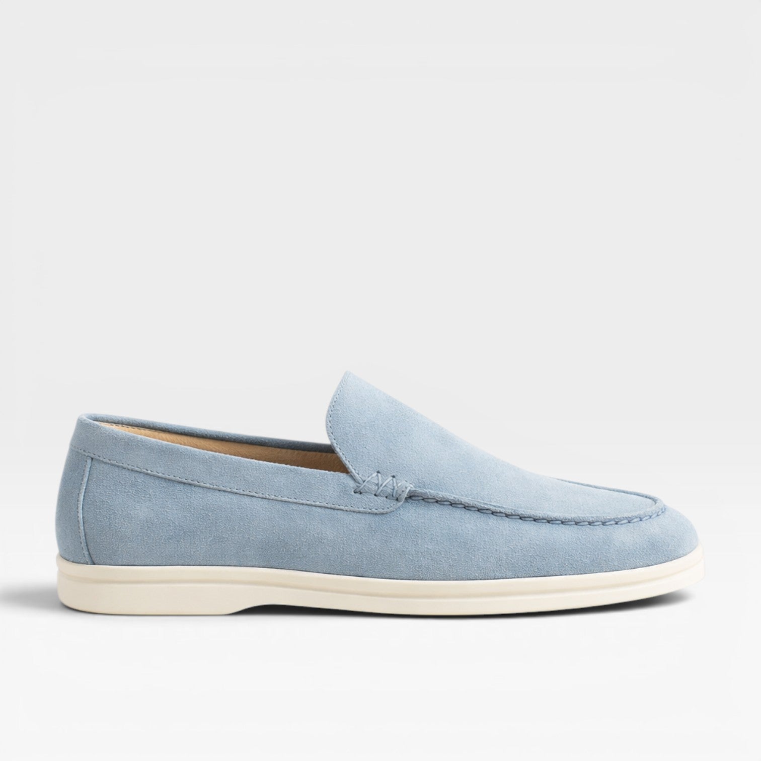 Herren Klassische Wildleder Slipper – Bequemer Slip-On Sitz