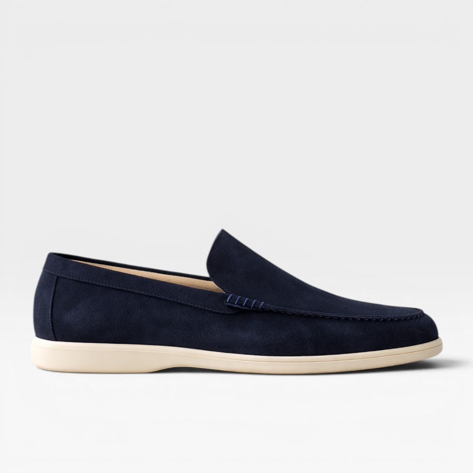 Herren Klassische Wildleder Slipper – Bequemer Slip-On Sitz