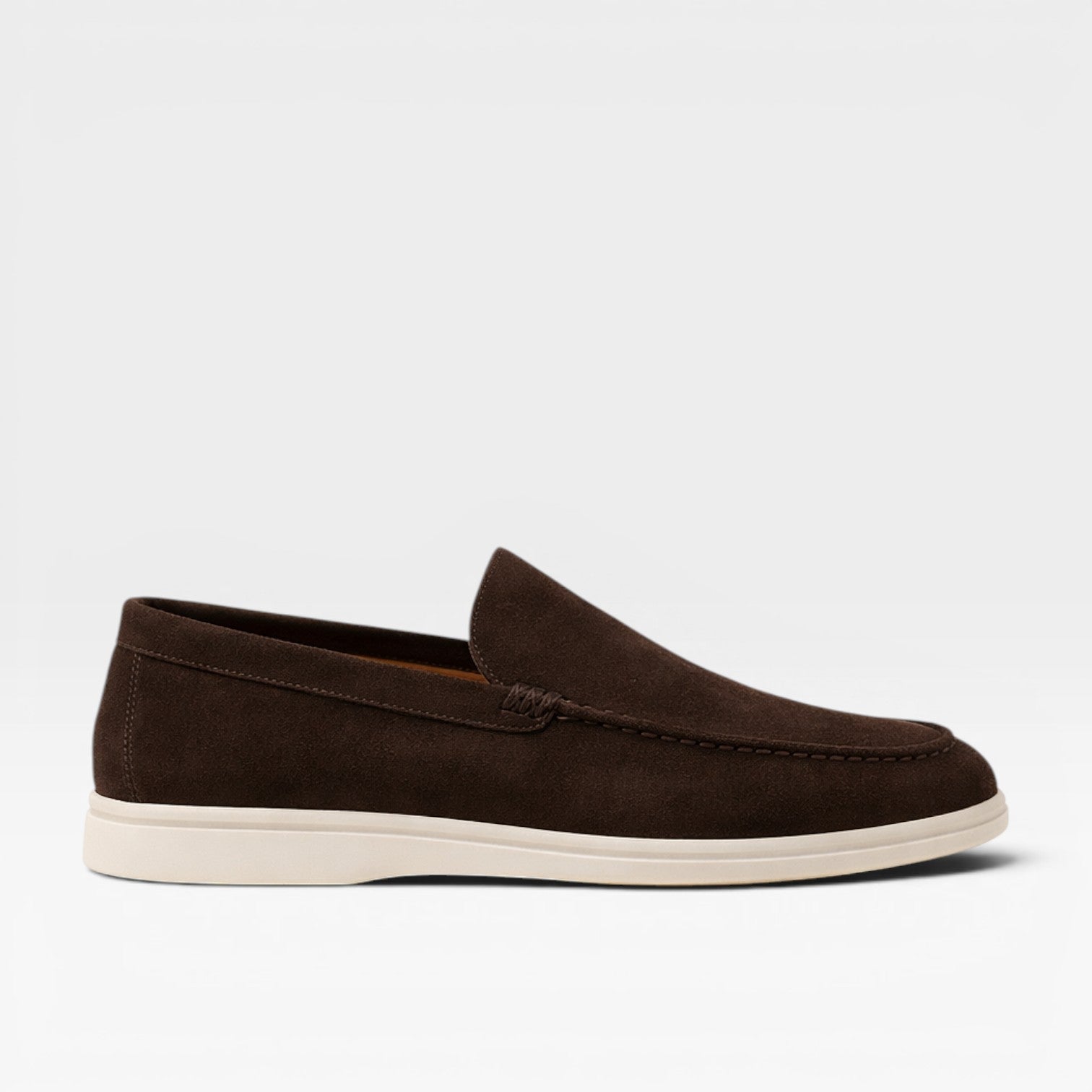 Herren Klassische Wildleder Slipper – Bequemer Slip-On Sitz