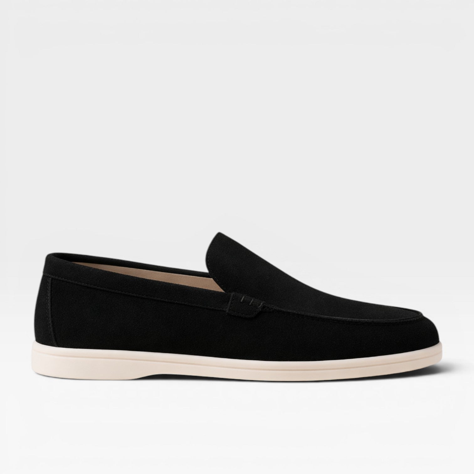 Herren Klassische Wildleder Slipper – Bequemer Slip-On Sitz