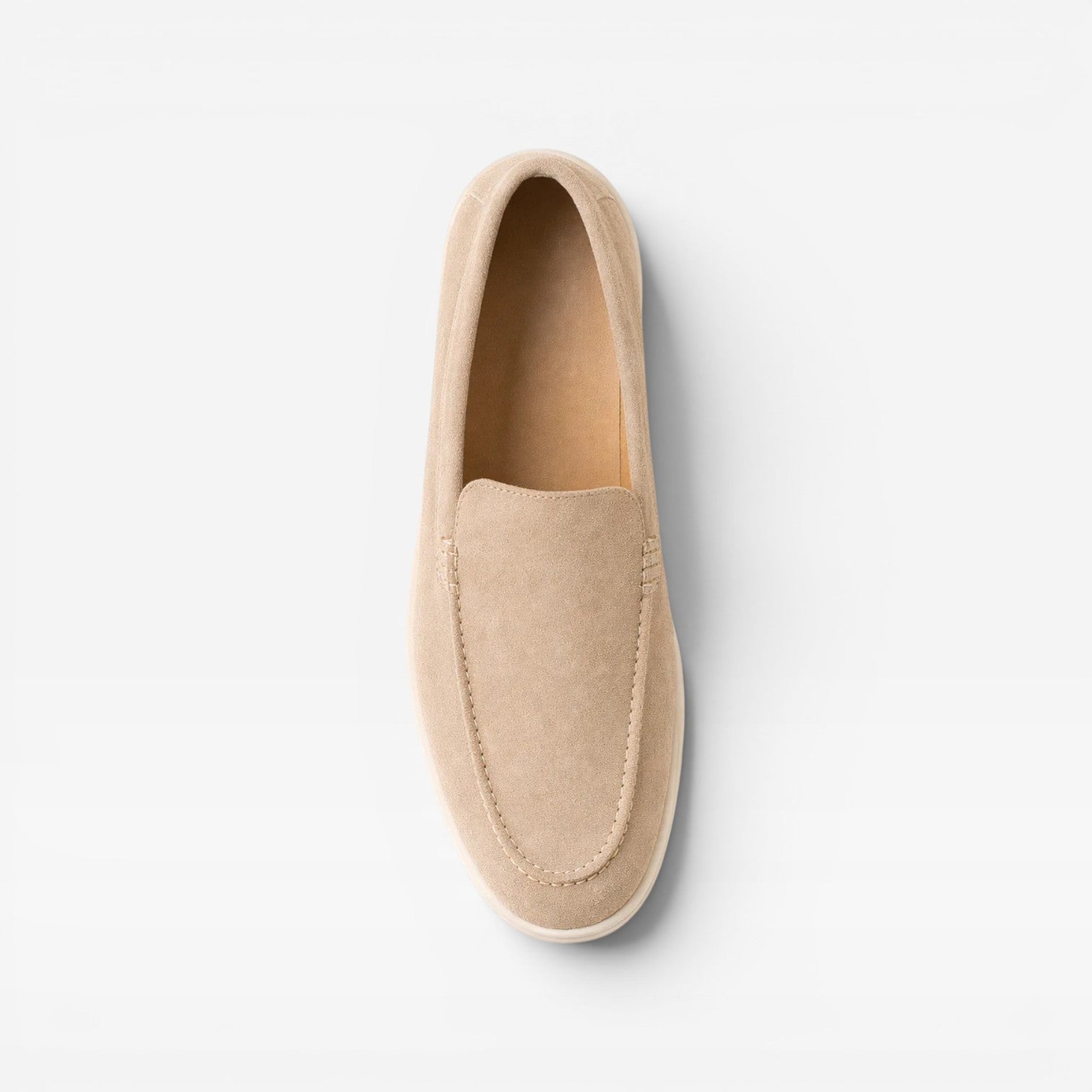 Herren Klassische Wildleder Slipper – Bequemer Slip-On Sitz