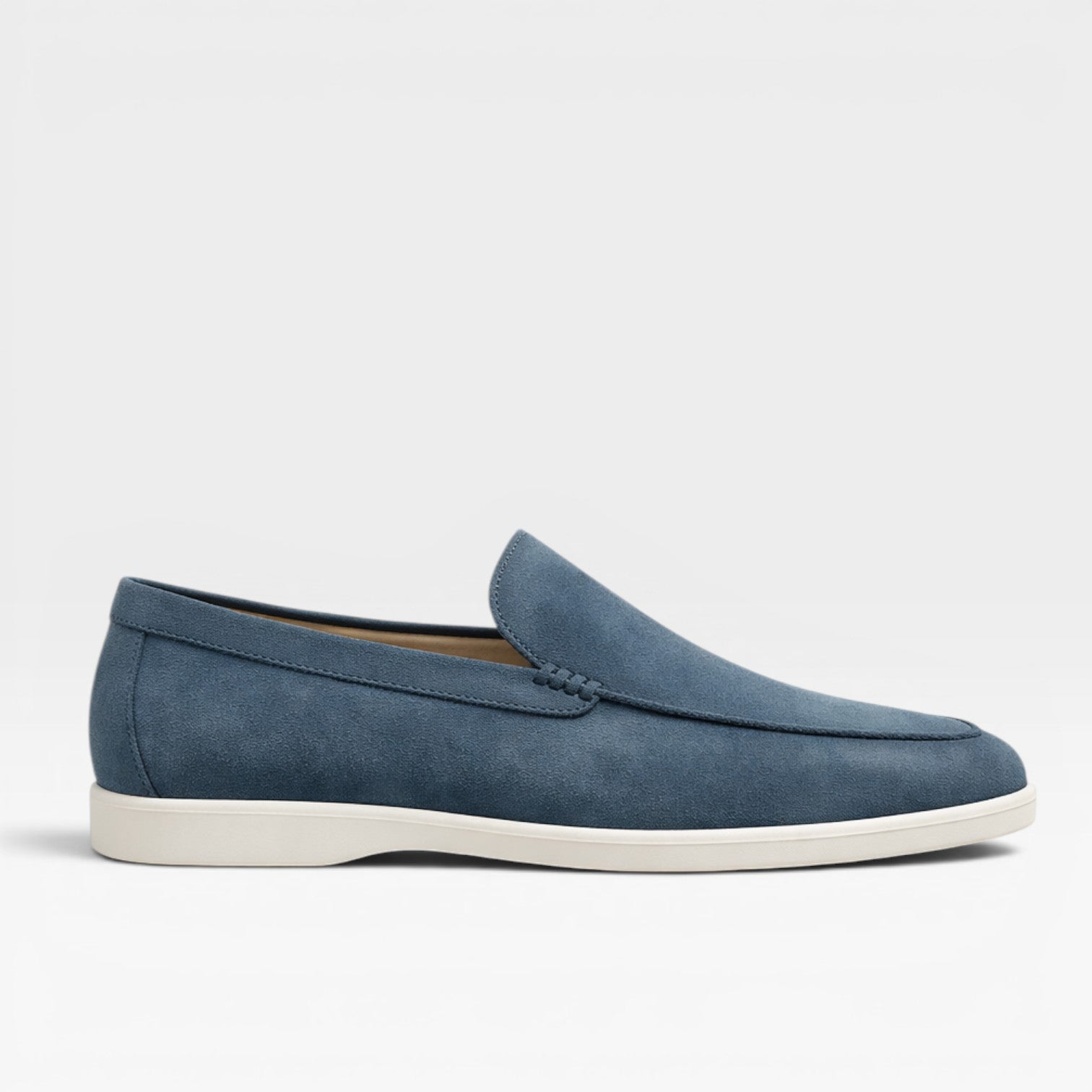 Herren Klassische Wildleder Slipper – Bequemer Slip-On Sitz