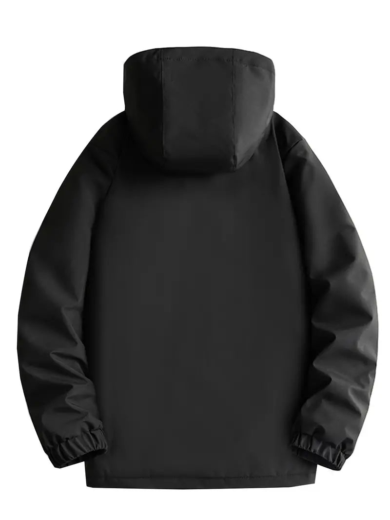 Herren Parka mit Kapuze – Wasserdichte Winterjacke