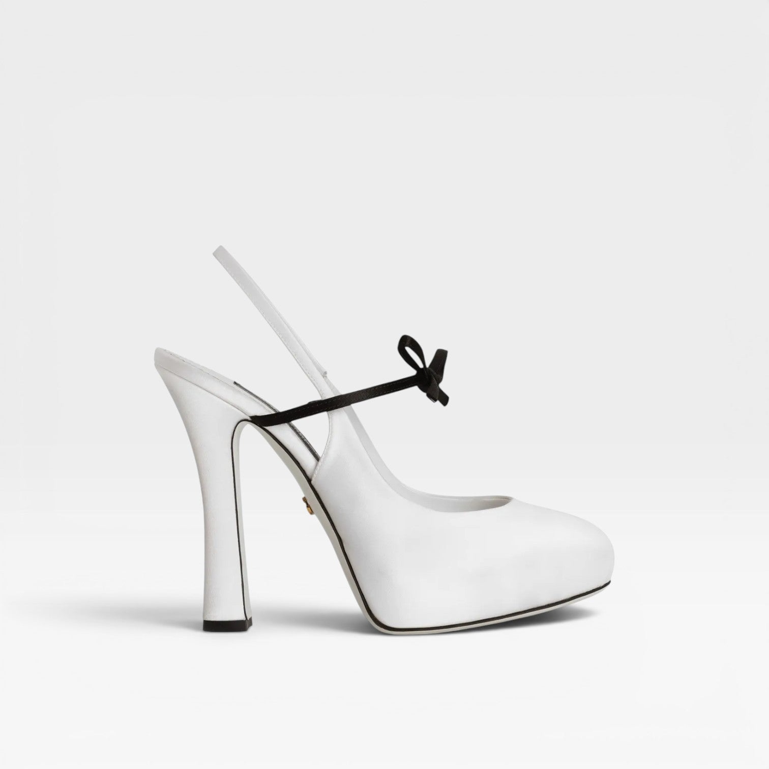 Damen Ballett Slingback Absätze – Elegante Pumps mit geschwungenem Schleifen-Design für besondere Anlässe