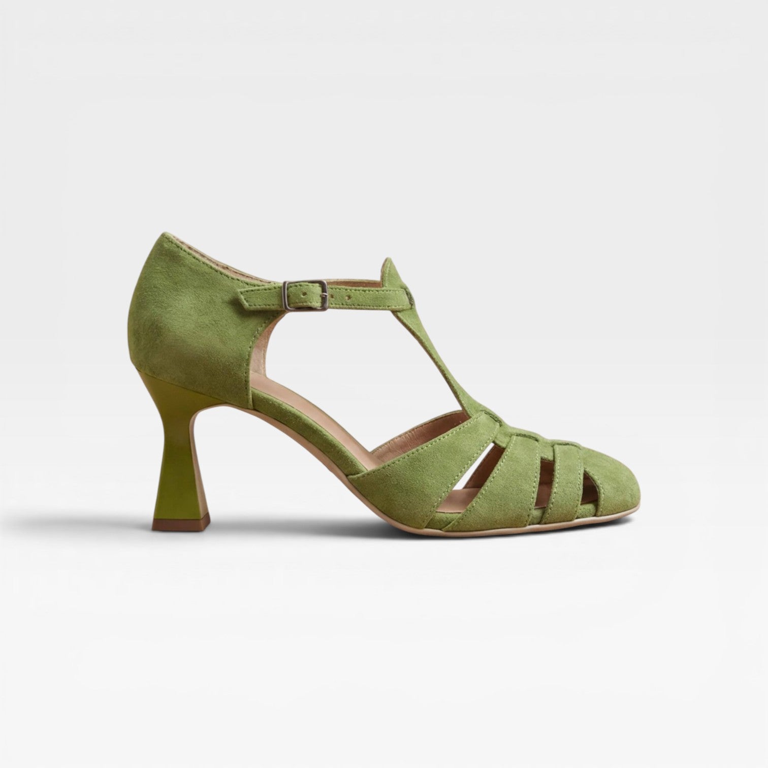 Damen Sandalen mit Blockabsatz und Riemchen – Elegante Mehrriemen Vintage-Absätze für besondere Anlässe