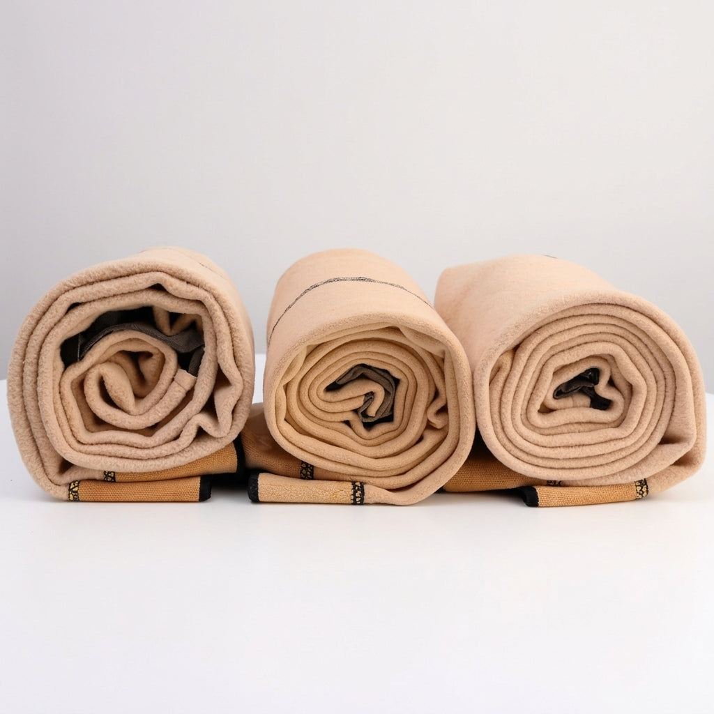 Damen Thermo Strumpfhose mit Schleifenprint