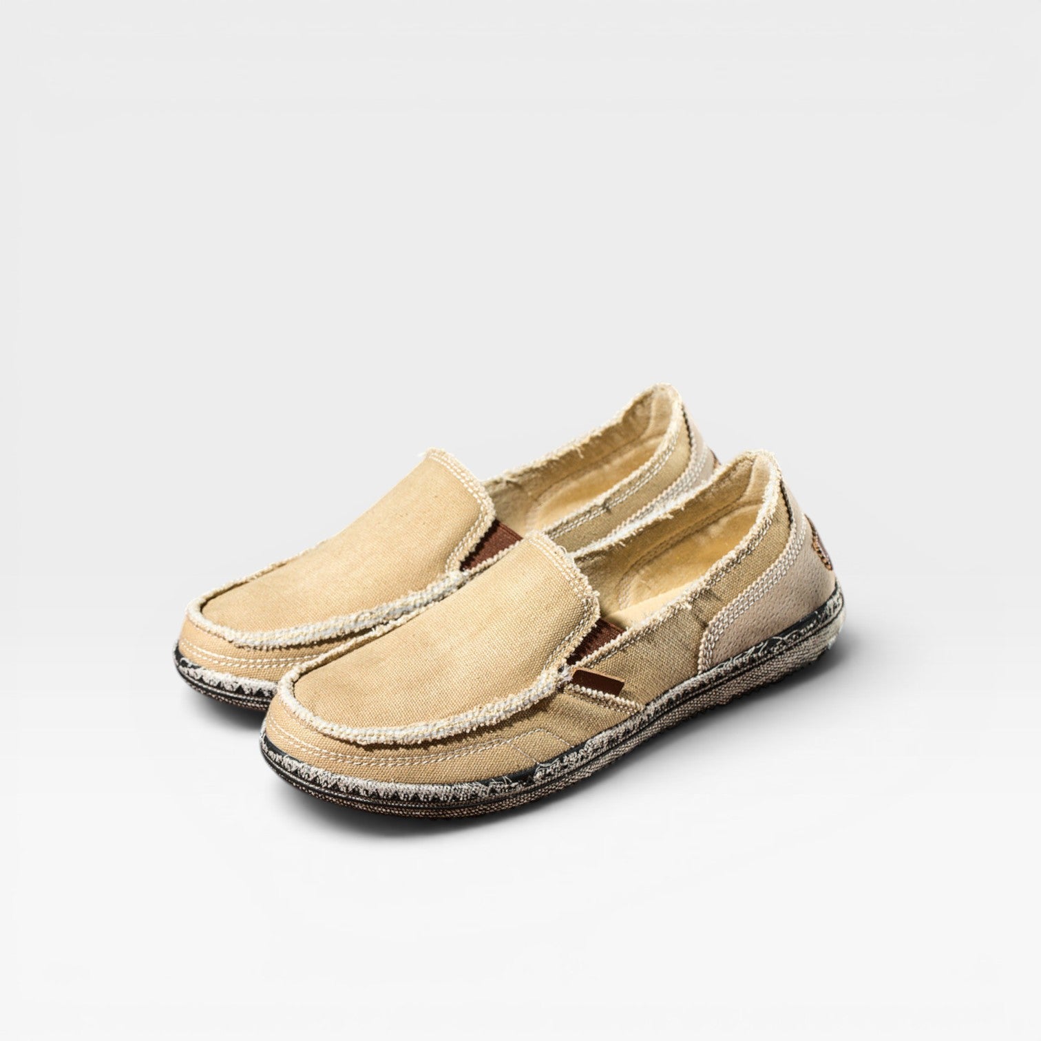 Herren Canvas Slipper – Lässige Komfort Mokassinschuhe für den Alltag