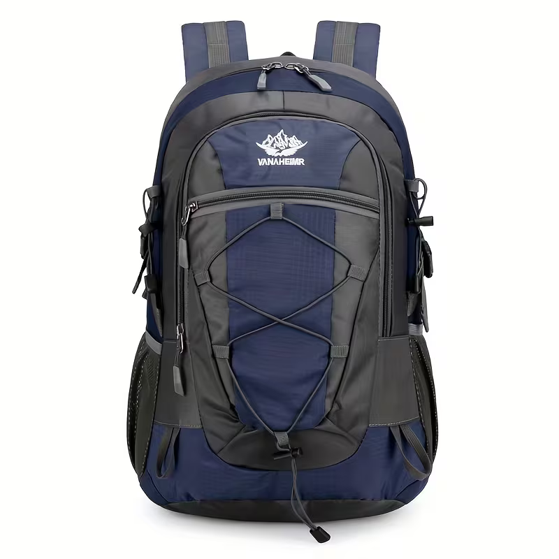 Unisex Leichter Wanderrucksack mit Trekkingstock-Halterung
