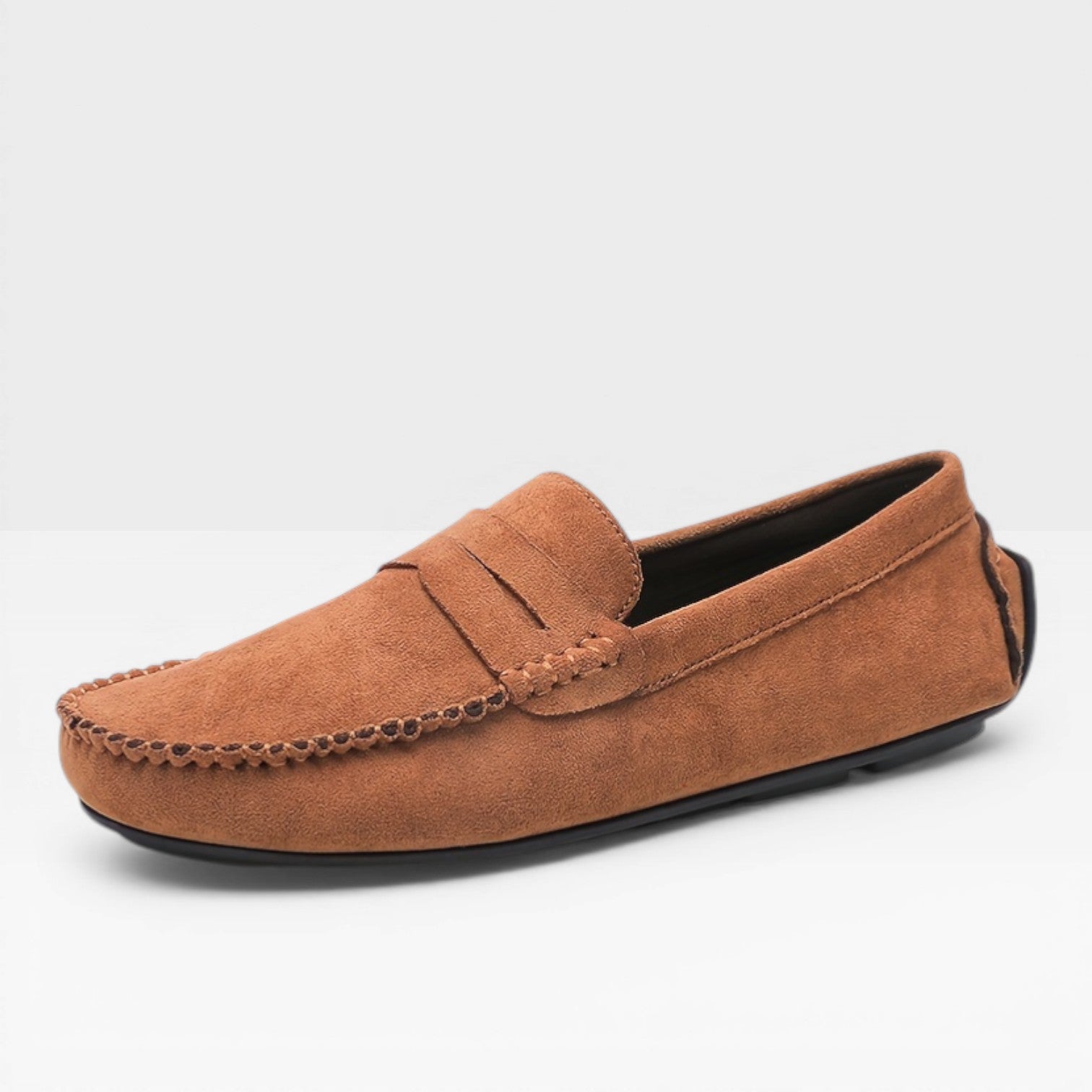 Herren Freizeit Slipper mit runder Spitze zum Gehen