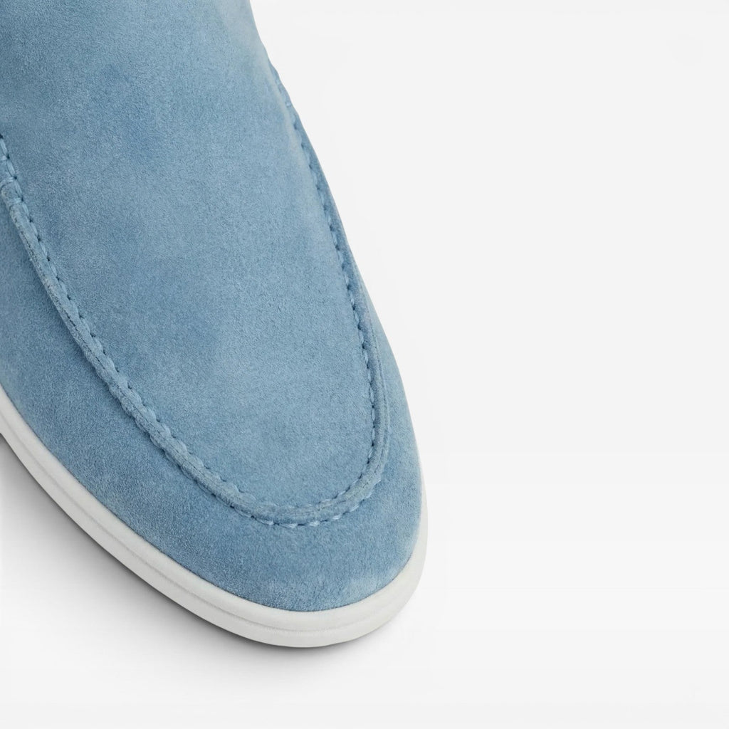 Herren Wildleder Mules – Rückenschuhe ohne Ferse, lässige Slipper