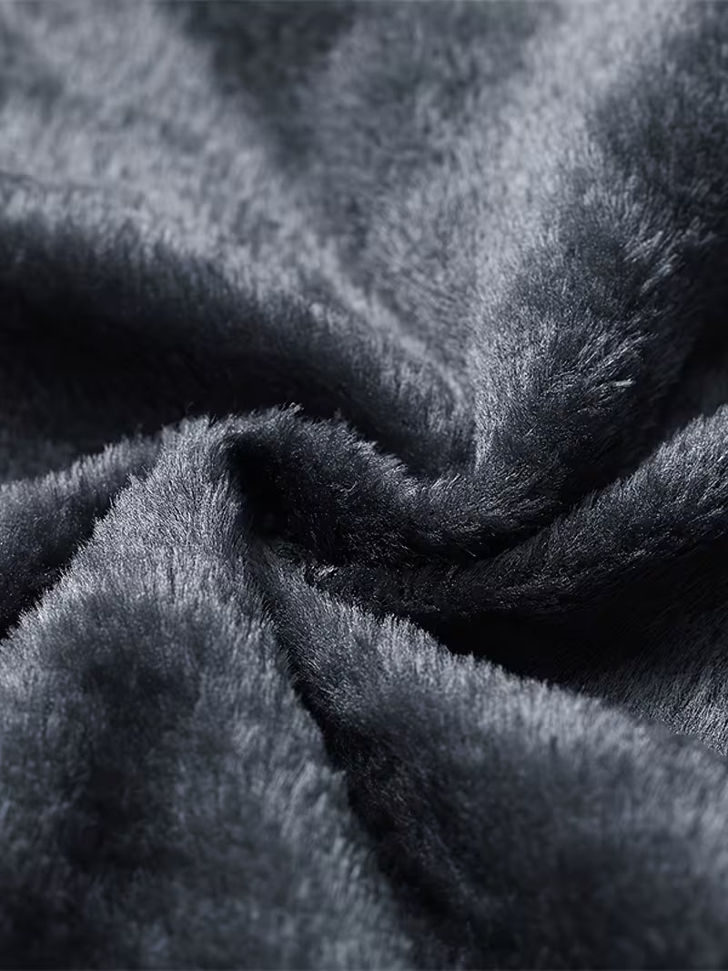 Herren Warme Winterjacke mit Kapuze