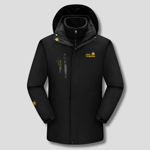 Damen 3-in-1 Skijacke – Winterjacke mit herausnehmbarem Fleece-Innenteil