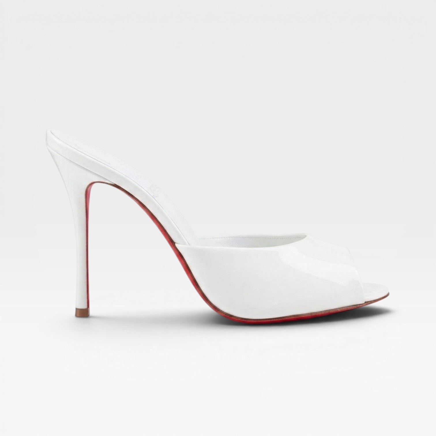 Damen Spitz Zehen Leder Mules – Elegante Slip-On High Heel Pumps für besondere Anlässe