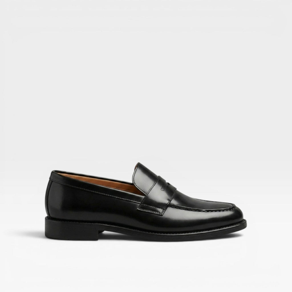 Herren Klassische Penny Loafers – Leder Slipper für den Alltag und Business