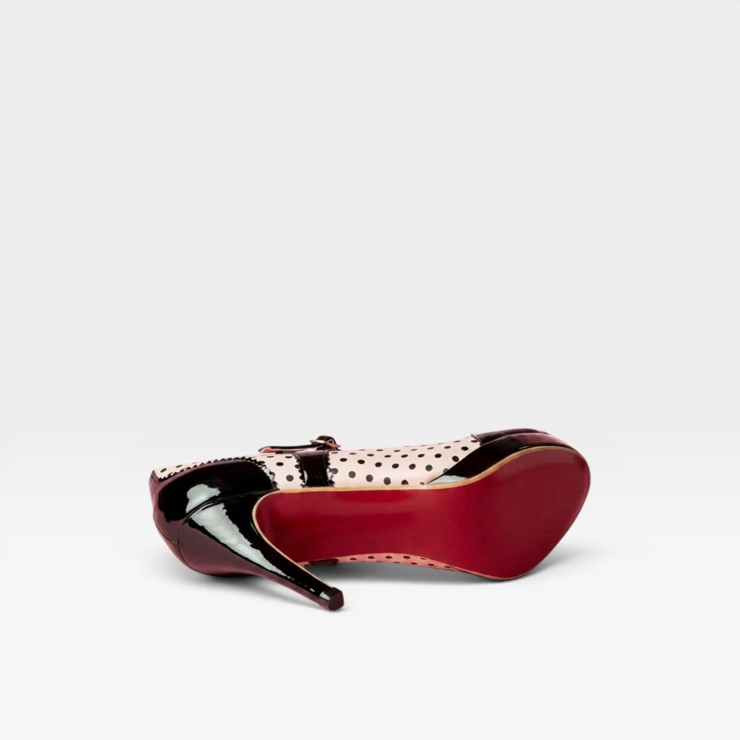 Damen Vintage Polka Dot Mary Jane Pumps – Elegante Retro Absätze für besondere Anlässe