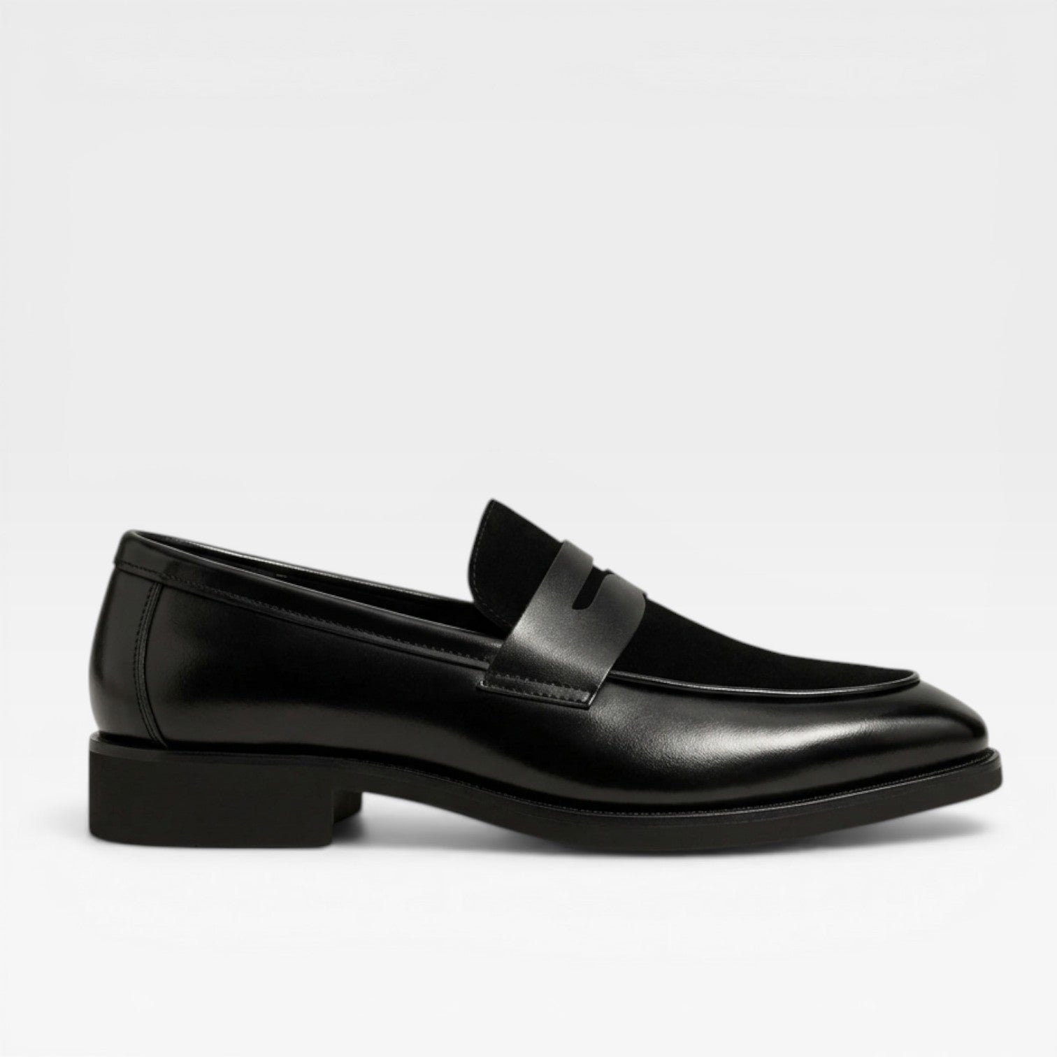 Herren Leder Penny Loafer für Smart Casual Wear