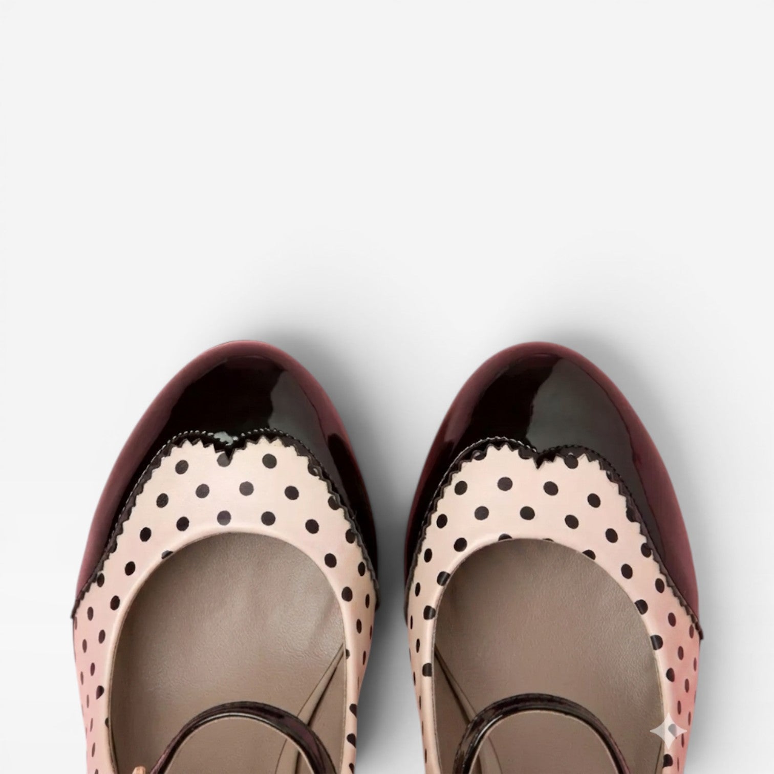 Damen Vintage Polka Dot Mary Jane Pumps – Elegante Retro Absätze für besondere Anlässe