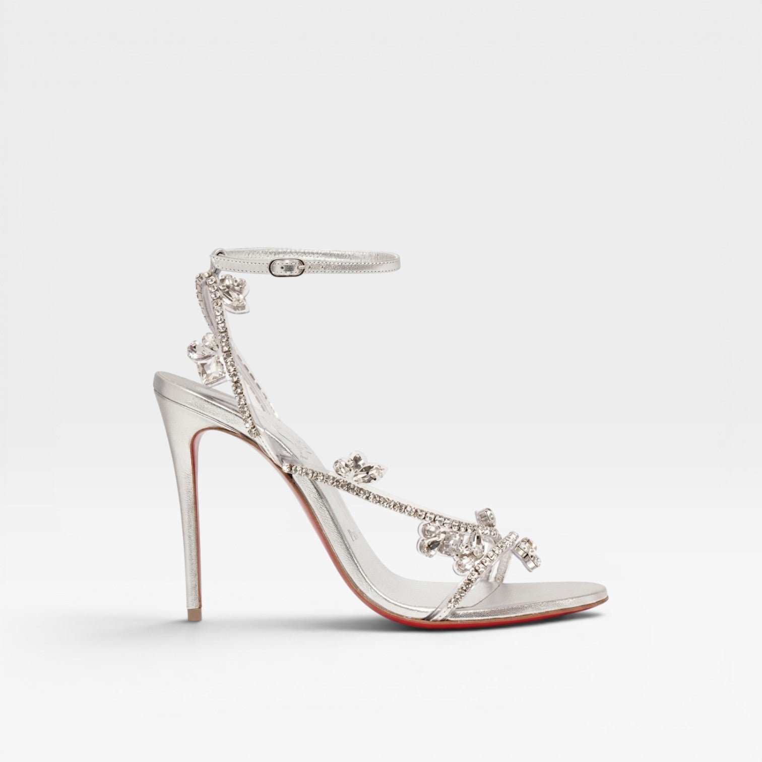 Damen Verzierte Riemchenabsätze – Elegante Stiletto-Ankle-Strap-Sandalen für besondere Anlässe