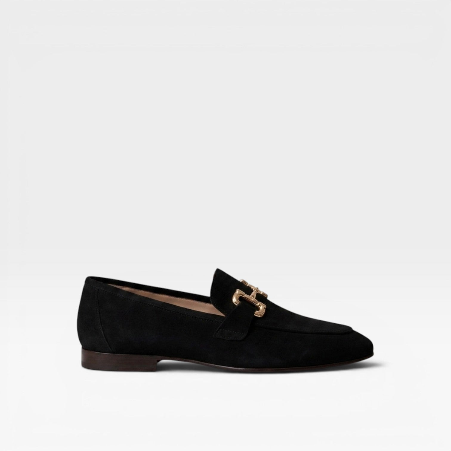 Herren Wildleder Slipper – Elegante Ketten-Detail Klassischer Stil für Alltag und Business
