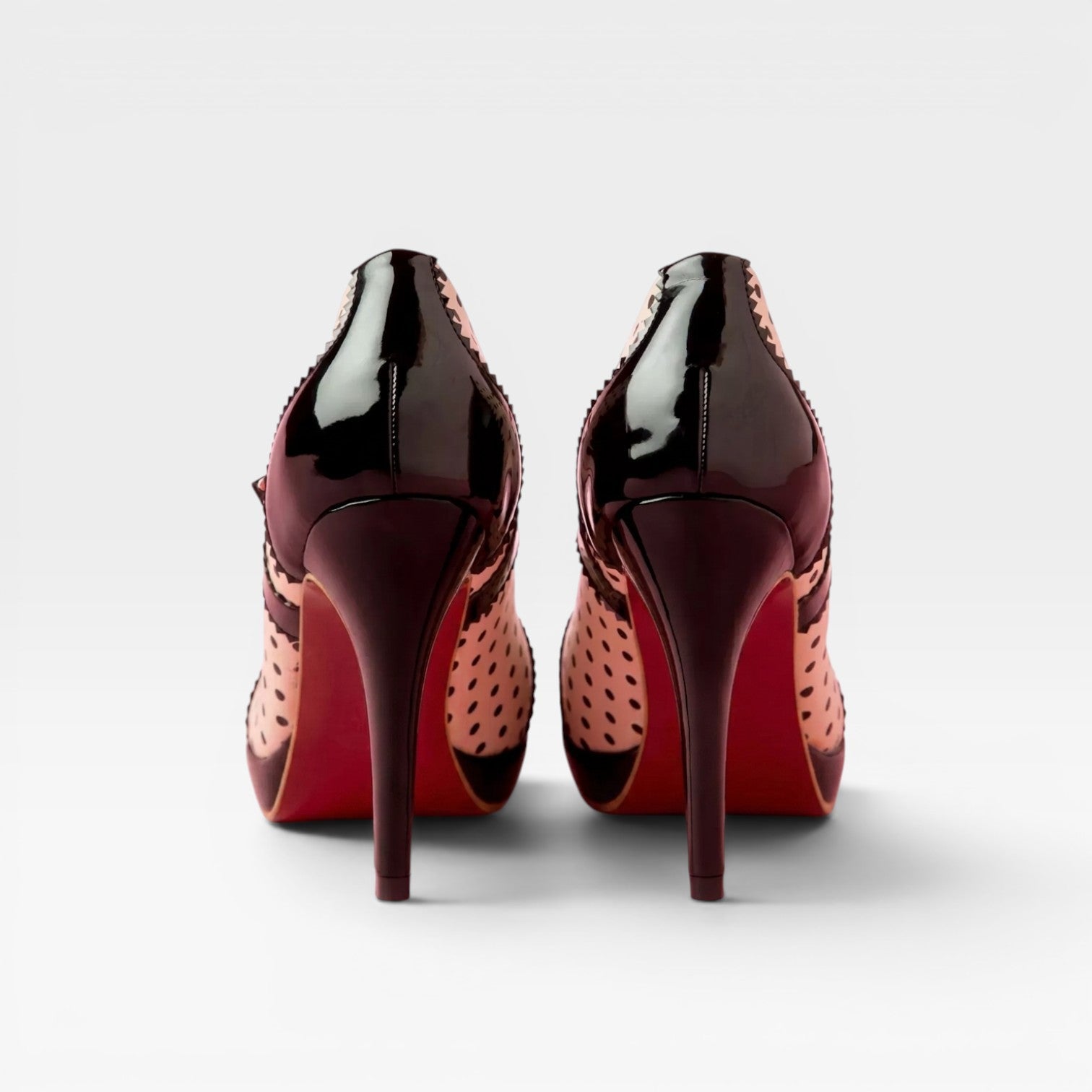 Damen Vintage Polka Dot Mary Jane Pumps – Elegante Retro Absätze für besondere Anlässe
