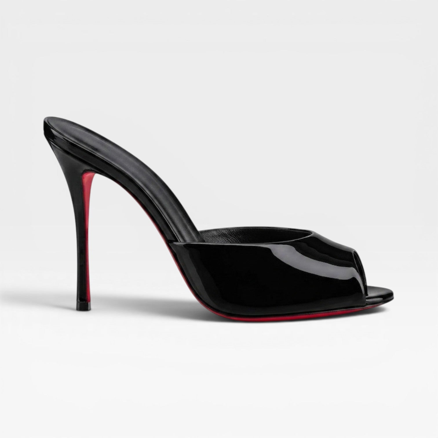 Damen Spitz Zehen Leder Mules – Elegante Slip-On High Heel Pumps für besondere Anlässe