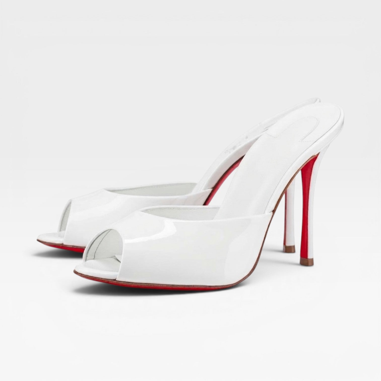 Damen Spitz Zehen Leder Mules – Elegante Slip-On High Heel Pumps für besondere Anlässe