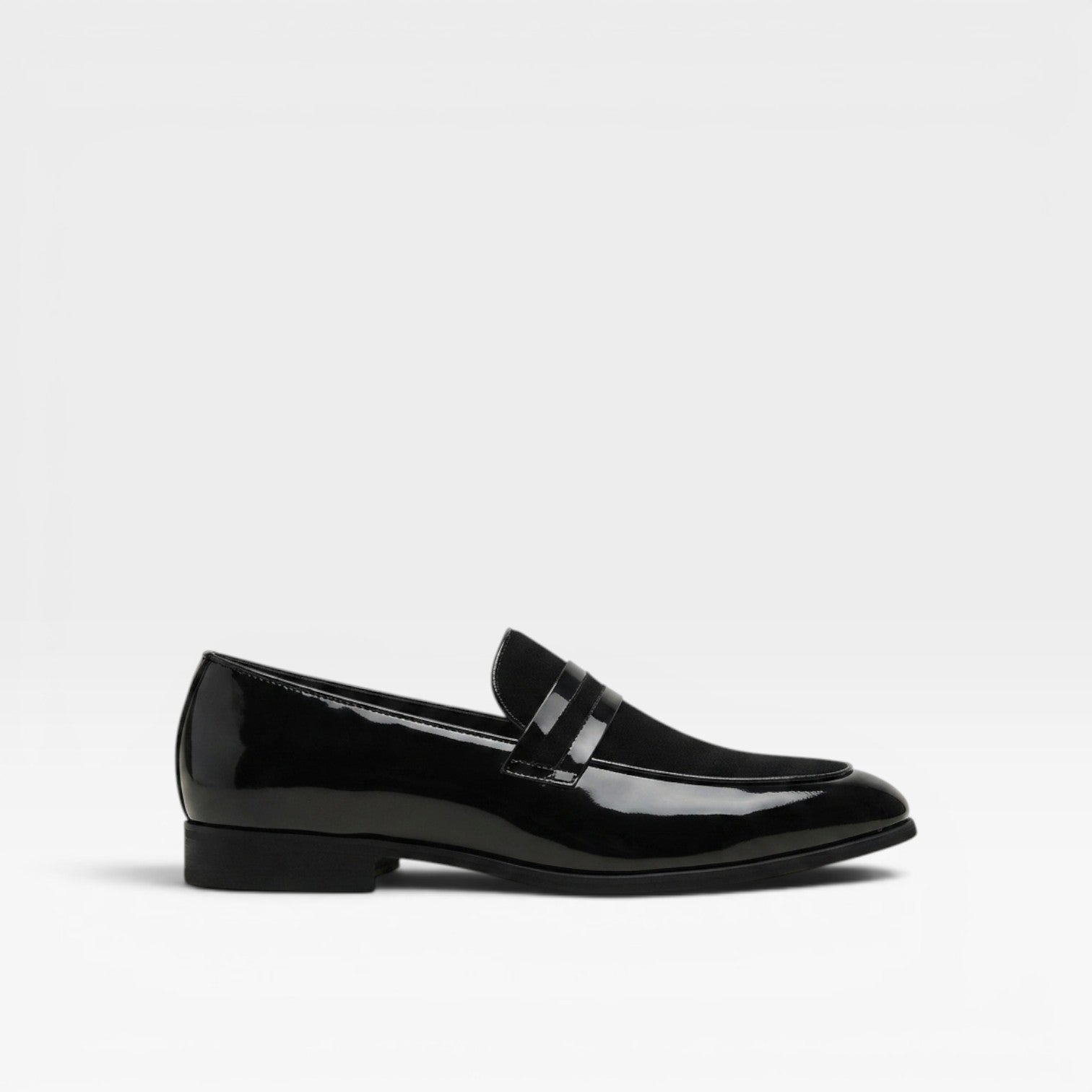 Herren Lackleder Penny Loafers – Elegante Slip-On Anzugschuhe