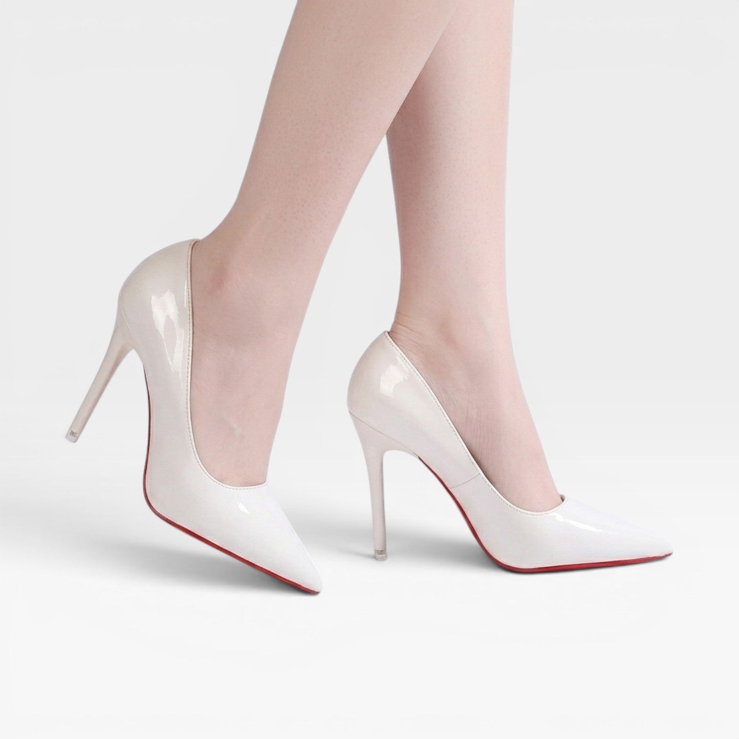 Damen Patent Spitz-Zeh Court Schuhe – Klassische Stiletto-Absätze für besondere Anlässe