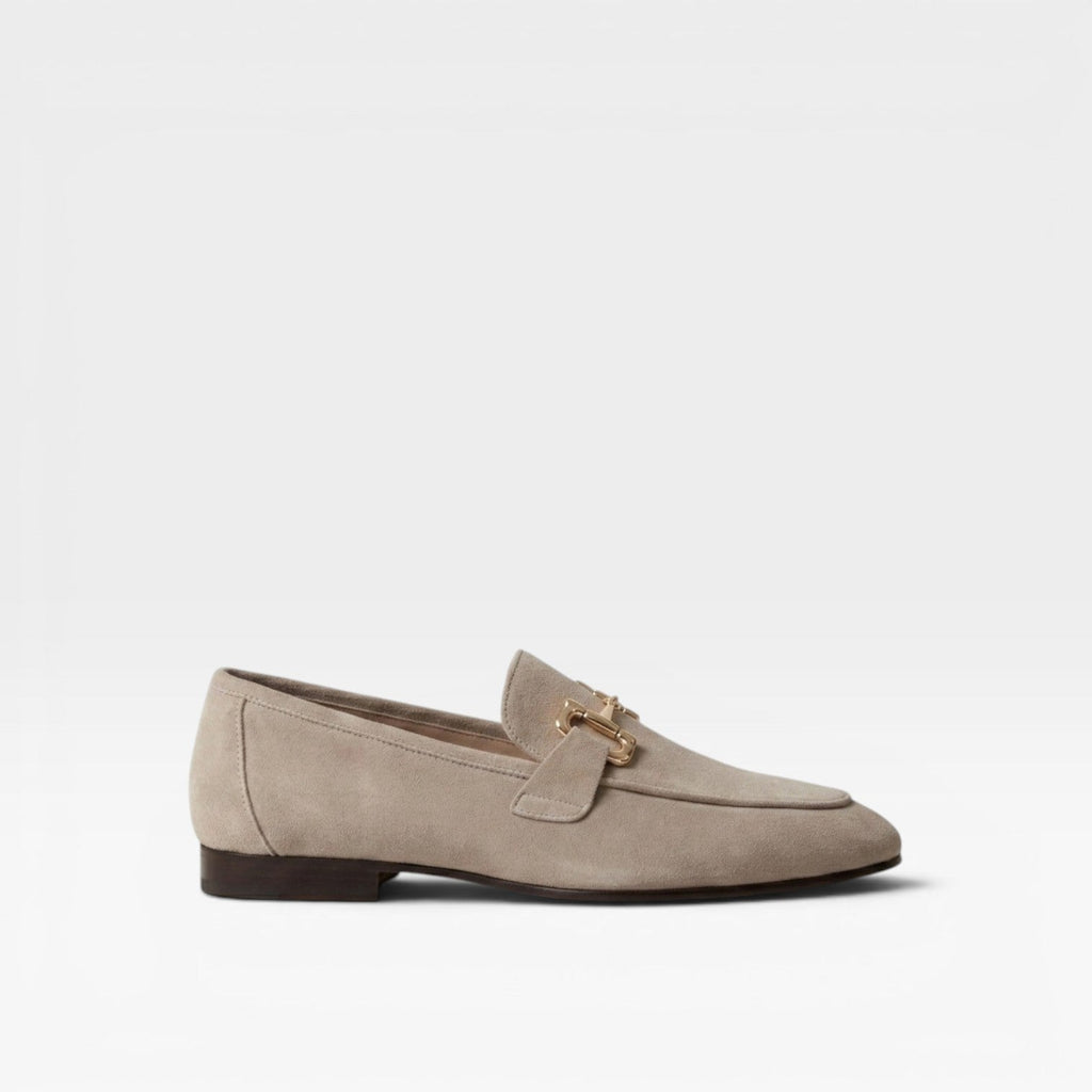 Herren Wildleder Slipper – Elegante Ketten-Detail Klassischer Stil für Alltag und Business