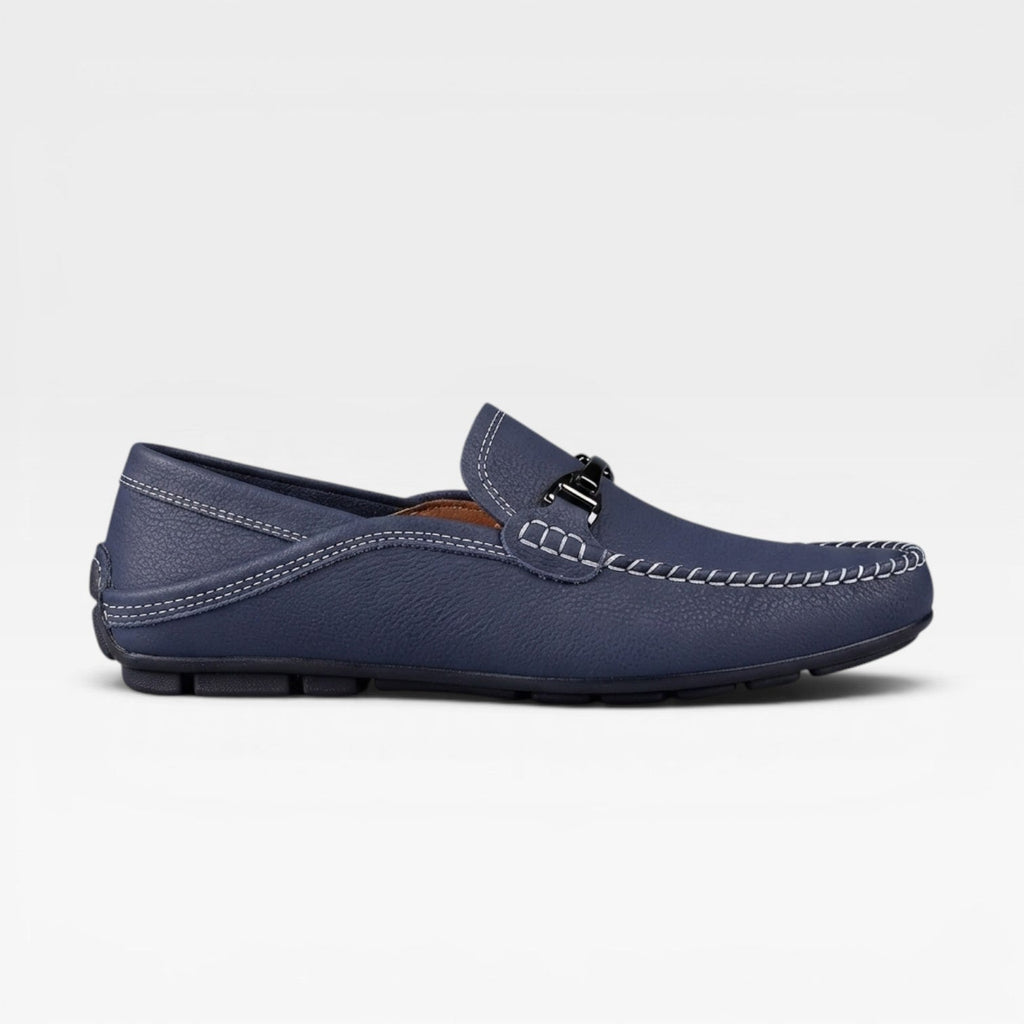 Herren Weiche Leder Slipper – Klassische Slip-On Elegante Alltagsschuhe