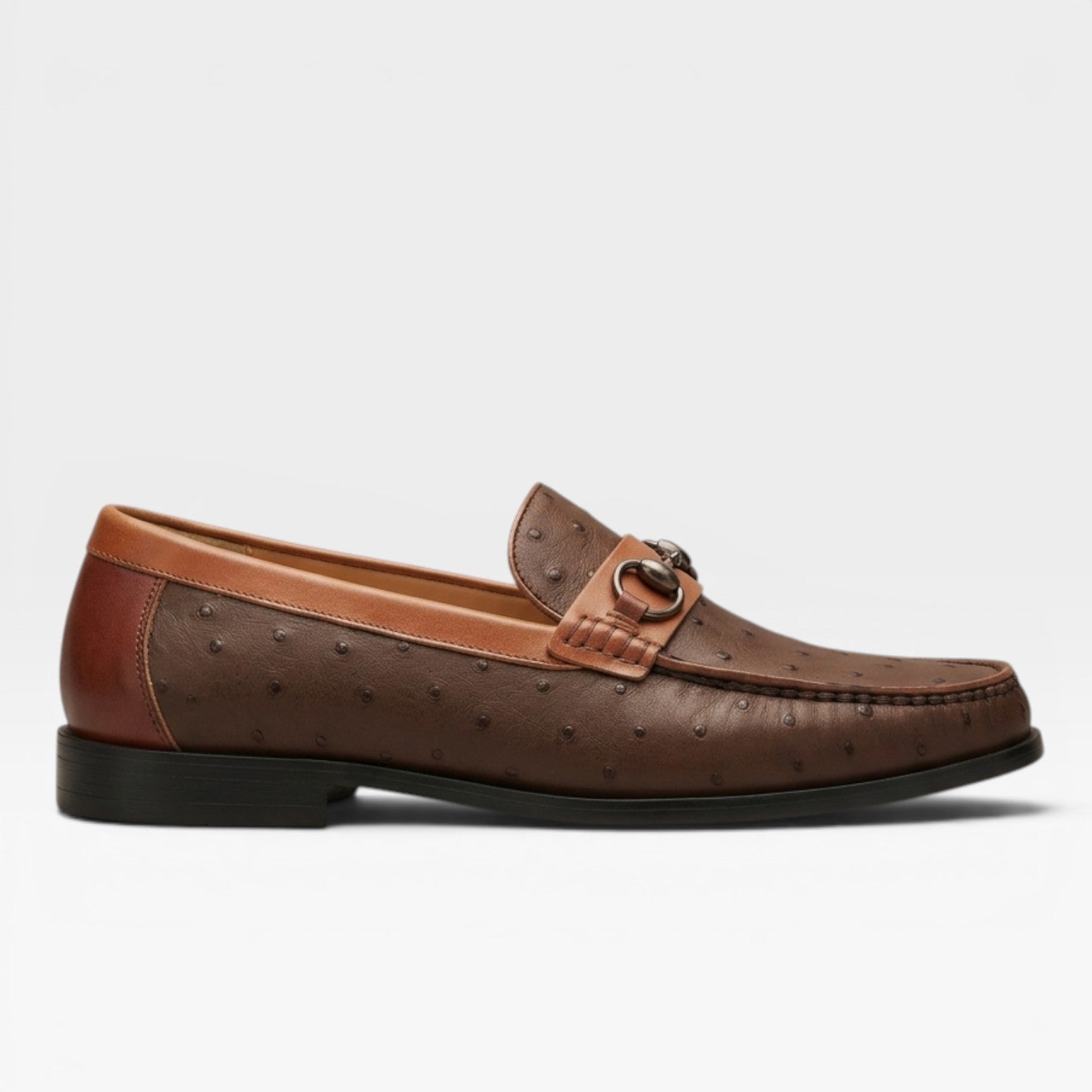 Herren Echtleder Bit Loafers – Klassische Slip-On Smarte Dressschuhe