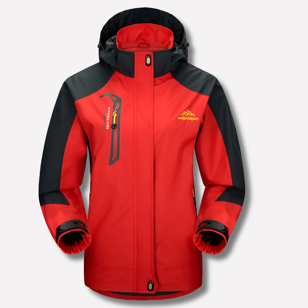 Damen 3-in-1 Skijacke – Winterjacke mit herausnehmbarem Fleece-Innenteil