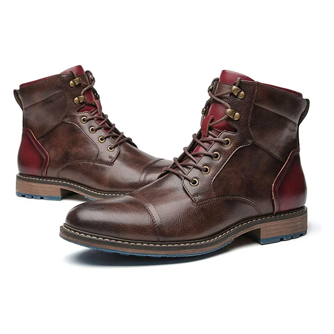 Herren Klassische Schnürstiefel – Elegante Stiefel für jeden Anlass