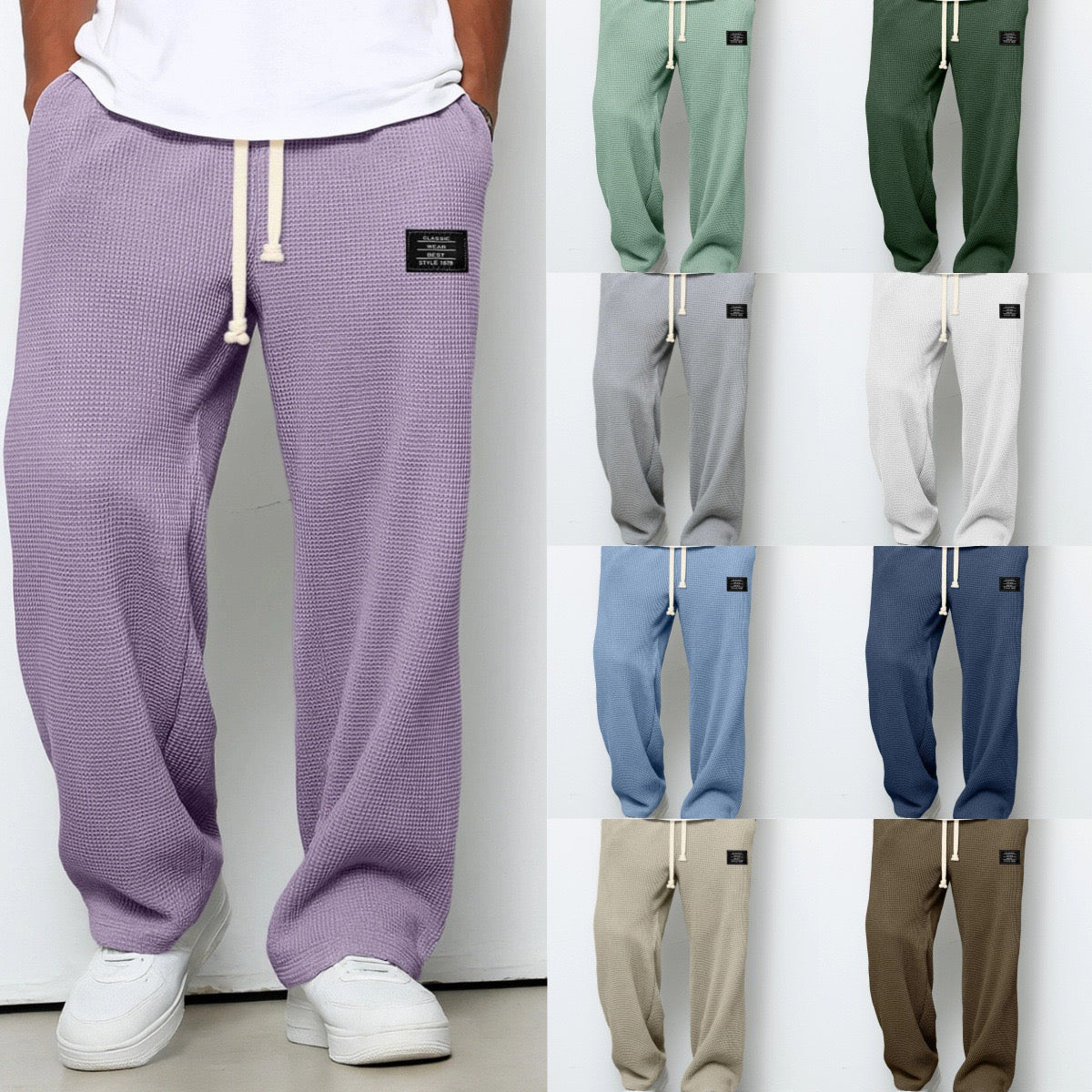 Herren Jogginghose mit Tunnelzug – Bequeme Freizeithose