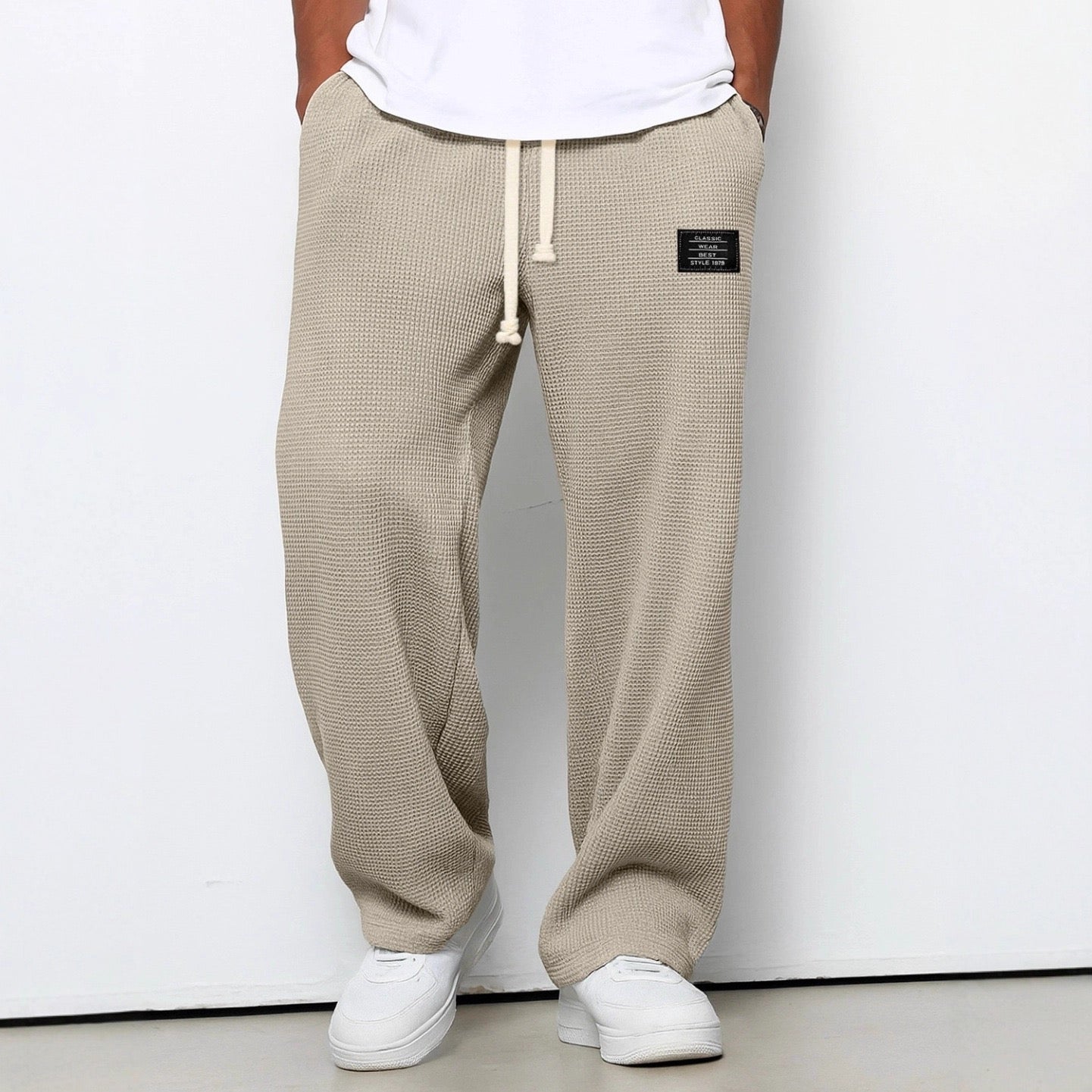 Herren Jogginghose mit Tunnelzug – Bequeme Freizeithose