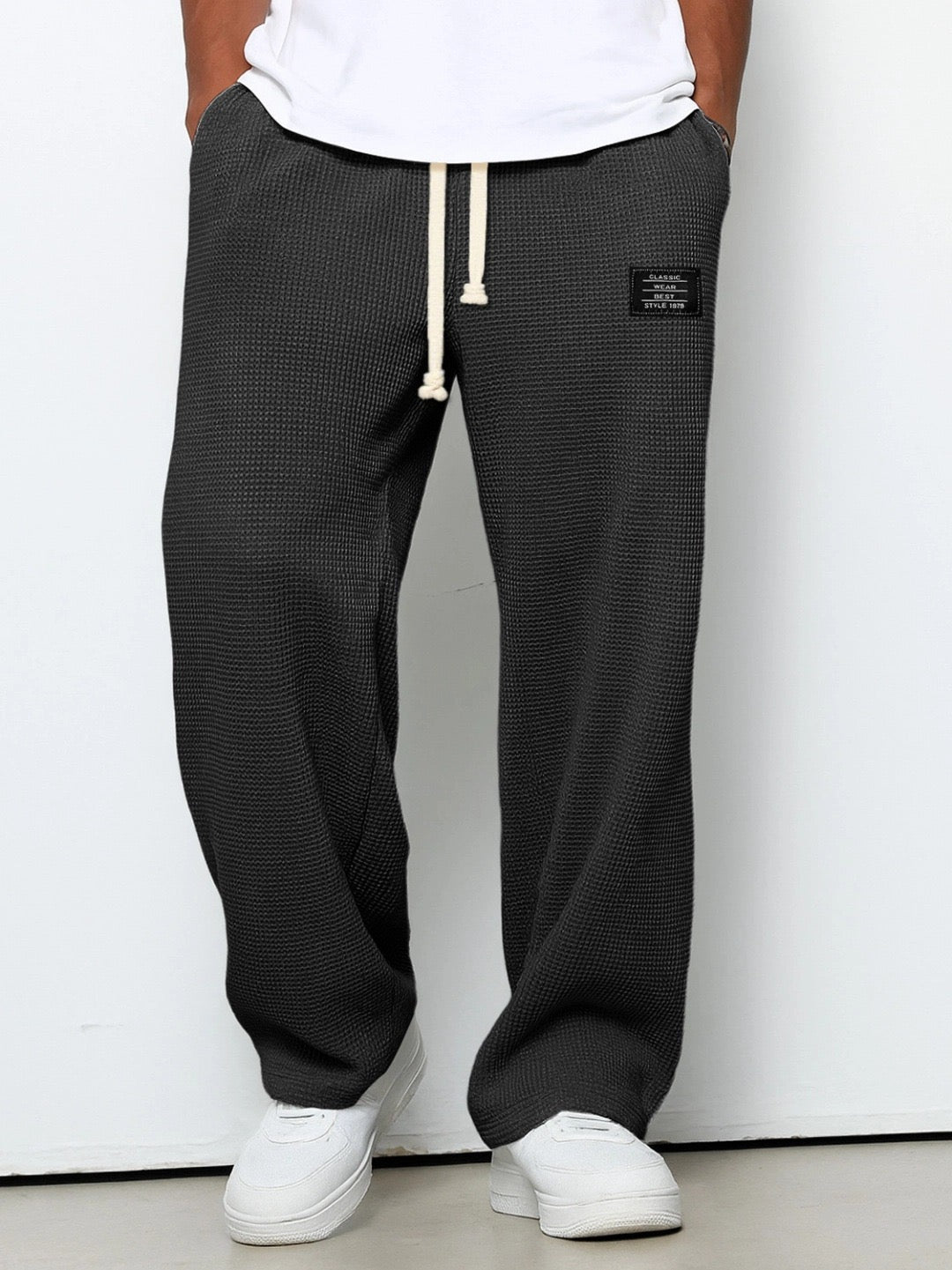 Herren Jogginghose mit Tunnelzug – Bequeme Freizeithose