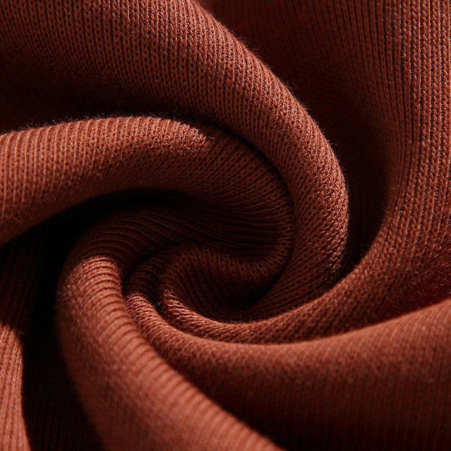 Herren Sweatshirt aus Baumwolle mit Polokragen und Streifen