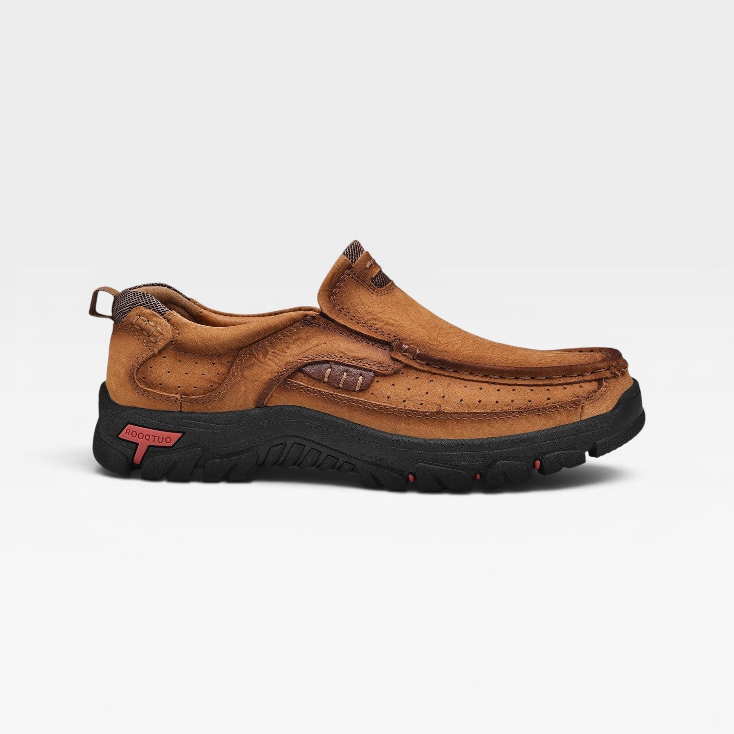 Herren Echtleder Stiefeletten – Bequeme Slip-On Smart Casual Schuhe