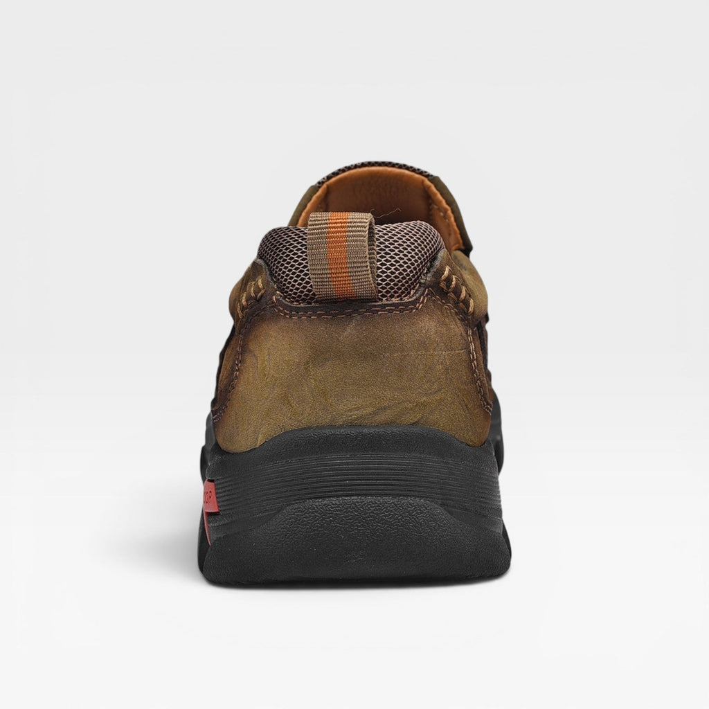 Herren Echtleder Stiefeletten – Bequeme Slip-On Smart Casual Schuhe