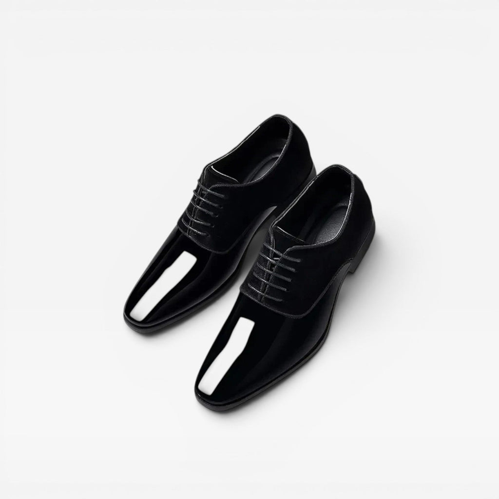 Herren Oxford Schnürschuhe – Klassische Schnürschuhe mit Kontrastfinish für besondere Anlässe