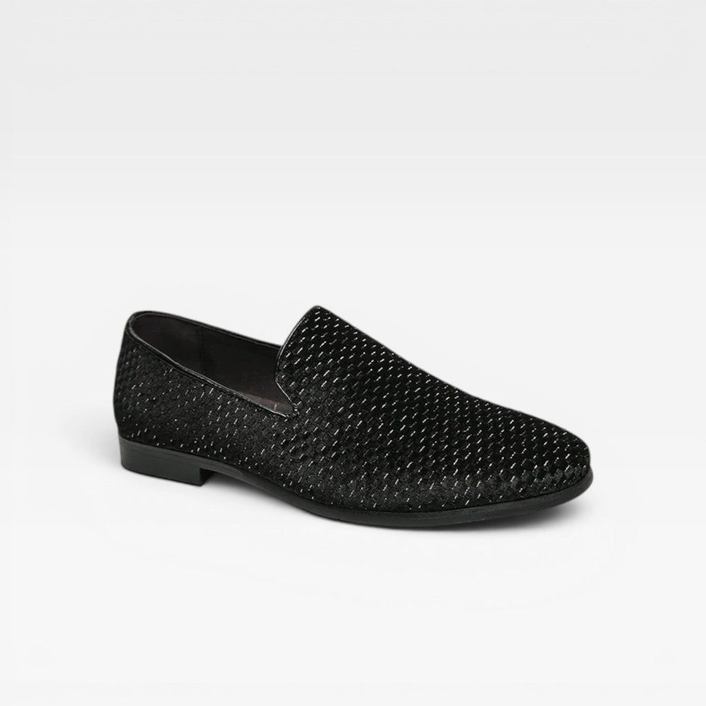 Herren Samt Slipper – Elegante Slip-On Smarte formelle Schuhe