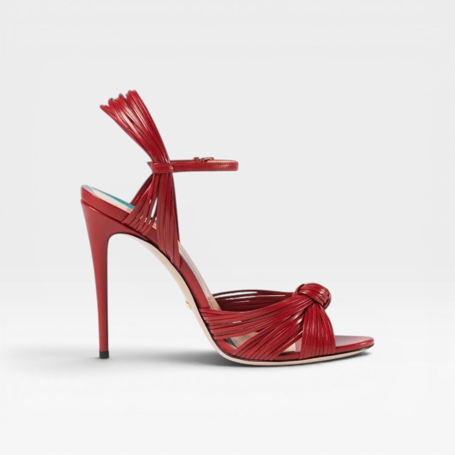 Damen Mehrriemen Stiletto Sandalen – Elegante Knoten-Rundzehenabsätze für besondere Anlässe