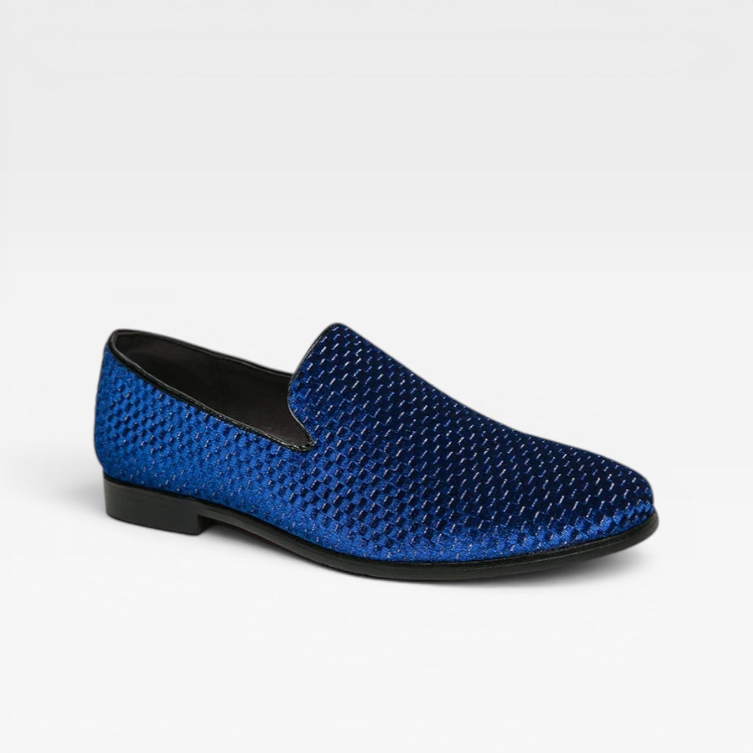 Herren Samt Slipper – Elegante Slip-On Smarte formelle Schuhe