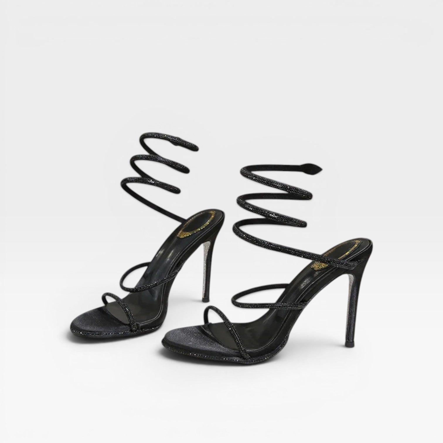 Damen Diamante Stiletto Sandalen – Elegante Knöchelriemenabsätze für besondere Anlässe