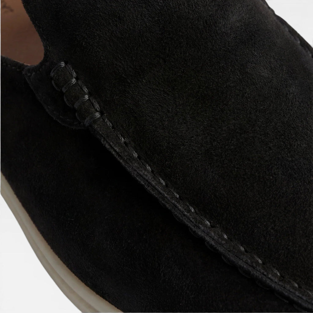 Herren Wildleder Mules – Rückenschuhe ohne Ferse, lässige Slipper