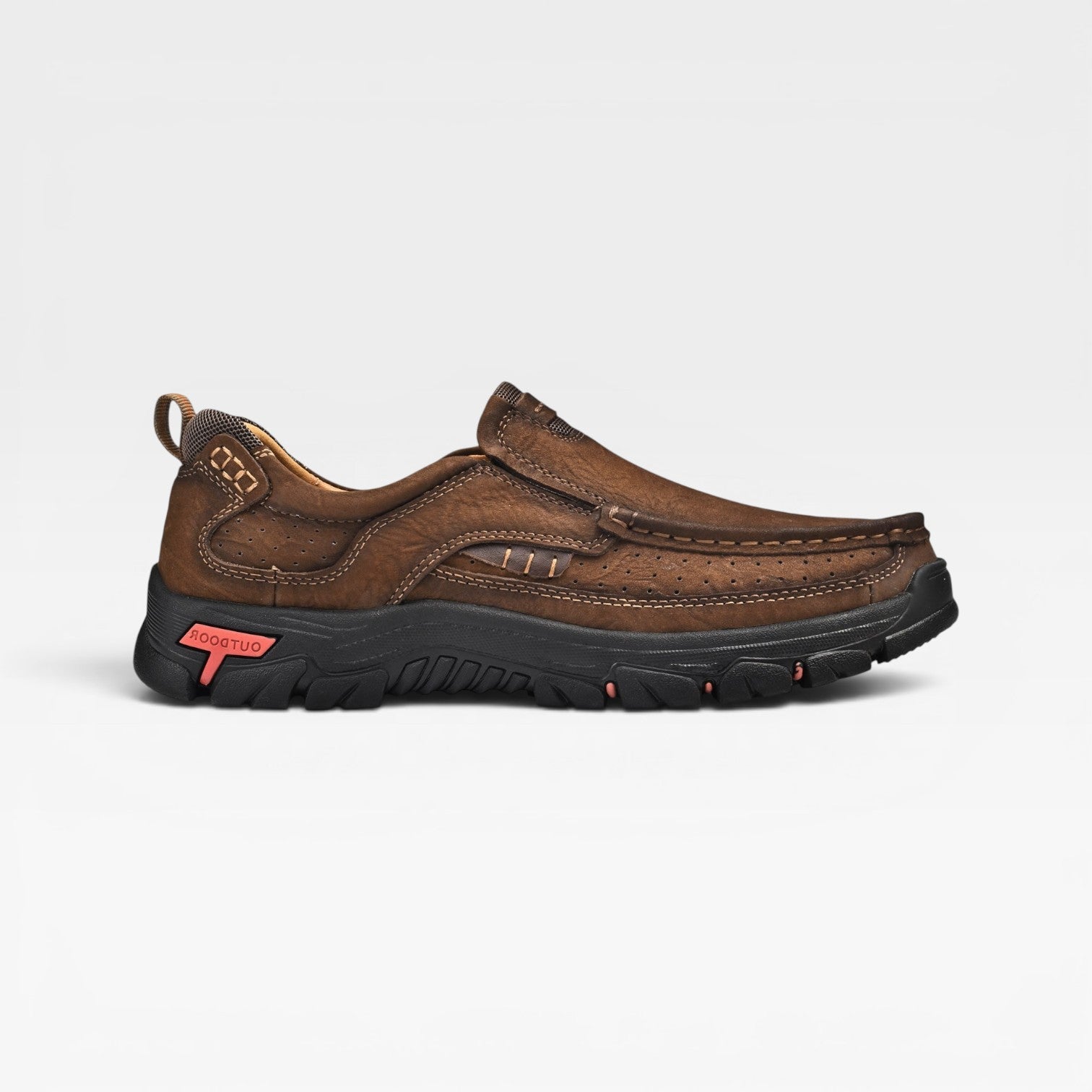 Herren Echtleder Stiefeletten – Bequeme Slip-On Smart Casual Schuhe