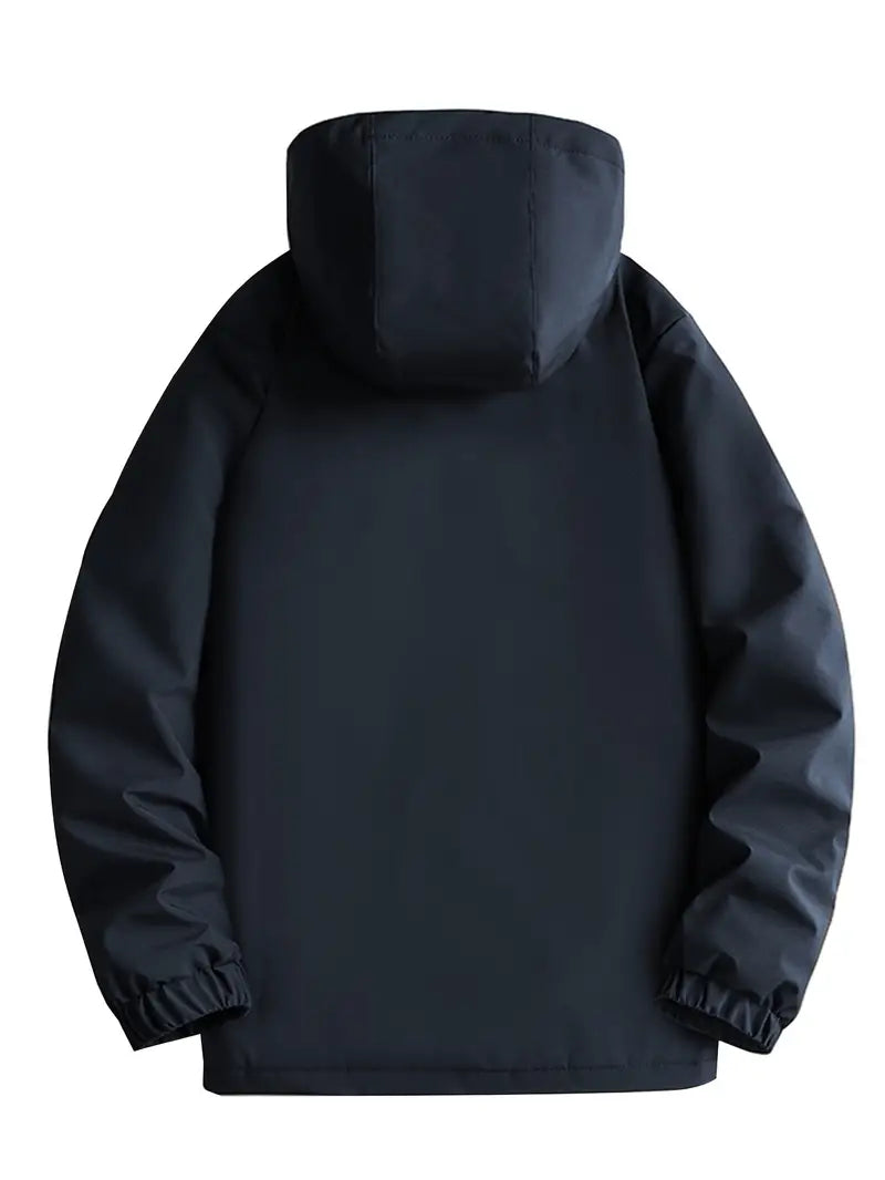 Herren Parka mit Kapuze – Wasserdichte Winterjacke